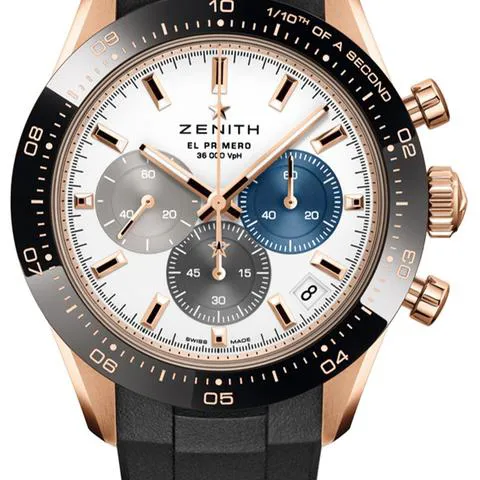 Zenith Chronomaster Sport 18.3100.3600/69.R951 41mm Rose gold White