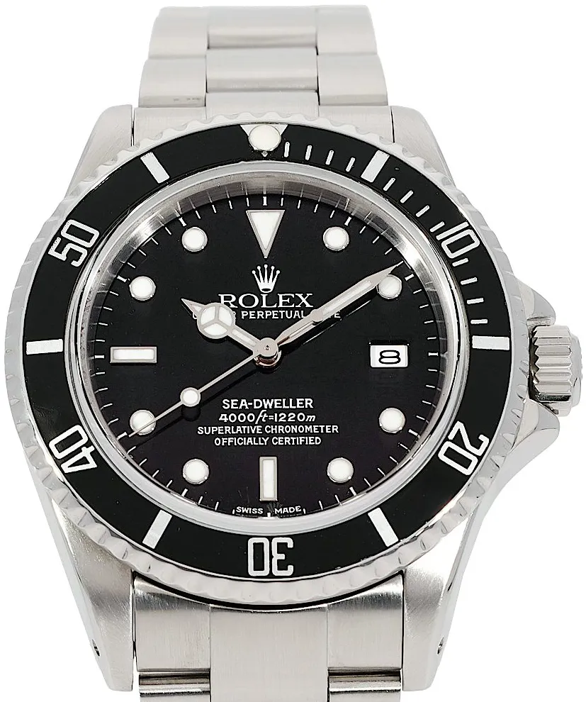 Rolex Sea-Dweller 16660 39mm Edelstahl Schwarz