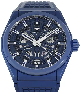 Zenith Defy Classic 49.9003.670/51.R793 41mm Ceramic Blue