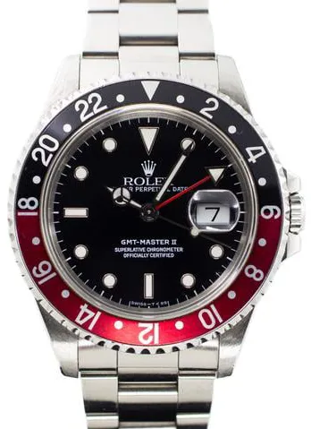 Rolex GMT-Master II 16710 40mm Stainless steel Black