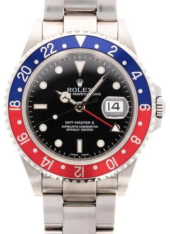 Rolex GMT-Master II 16710 40mm Stainless steel Black