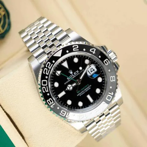 Rolex GMT-Master II 126710GRNR 40mm Stainless steel Black