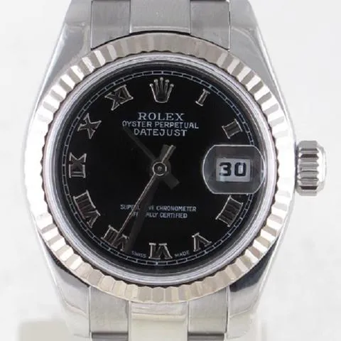 Rolex Lady-Datejust 179174 26mm Stainless steel Black