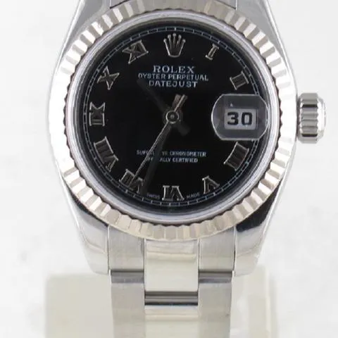 Rolex Lady-Datejust 179174 26mm Stainless steel Black 1