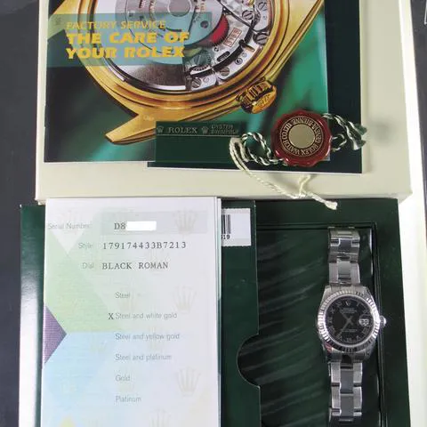 Rolex Lady-Datejust 179174 26mm Stainless steel Black 6