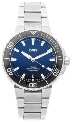 Oris Aquis 01 733 7732 4135-07 8 21 05PEB 38mm Stainless steel Blue