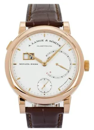 A. Lange & Söhne Saxonia 130.032F 45mm Rose gold Silver