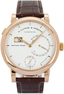 A. Lange & Söhne Saxonia 130.032F Rose gold Silver