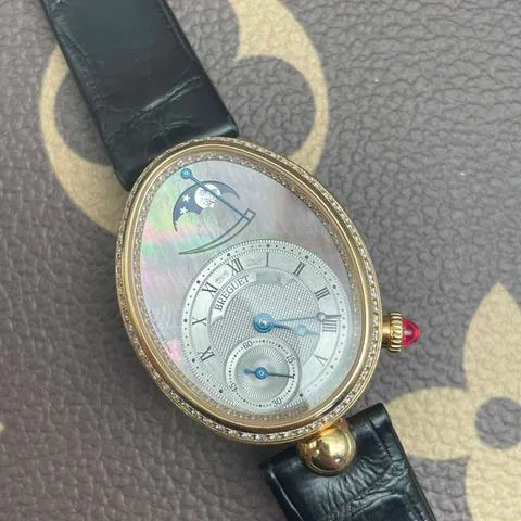 Breguet Reine de Naples 8908BR/5T/864/D00D 36.5mm Rose gold Mother-of-pearl