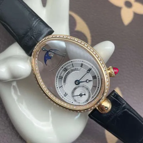 Breguet Reine de Naples 8908BR/5T/864/D00D 36.5mm Rose gold Mother-of-pearl 1