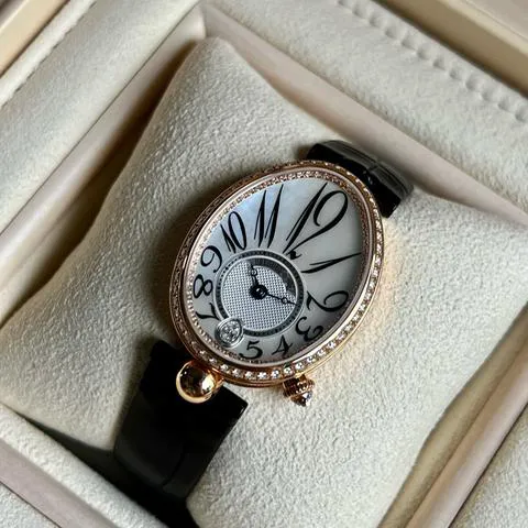 Breguet Reine de Naples 8918BR/58/964/D00D 36.5mm Rose gold White 3