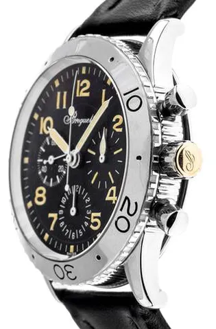 Breguet Type XX 3800ST 39mm Stainless steel Black 2