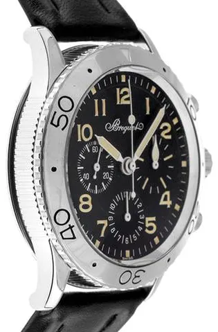 Breguet Type XX 3800ST 39mm Stainless steel Black 3