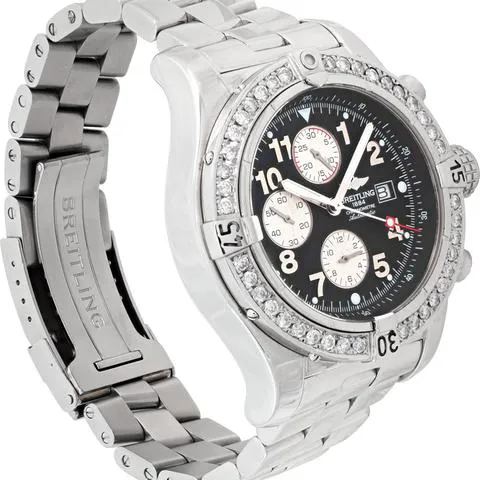 Breitling Avenger A13370 50mm Stainless steel Black 2