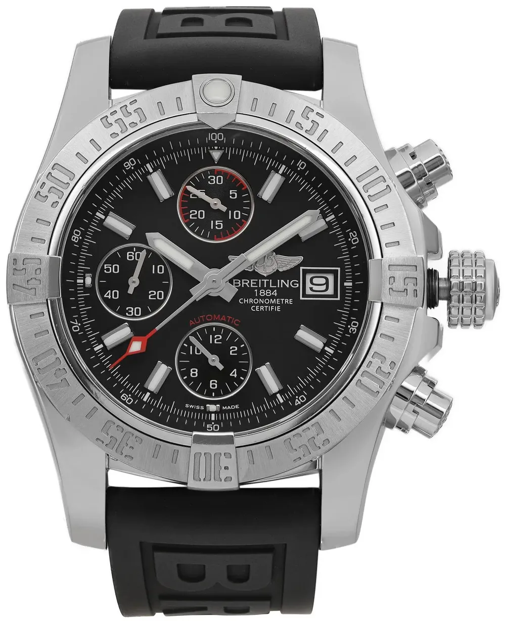 Breitling Avenger II A1338111/BC32-153S 43mm Stainless steel Black