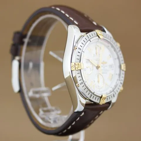 Breitling Chronomat B13356 44mm Yellow gold and Stainless steel White 3