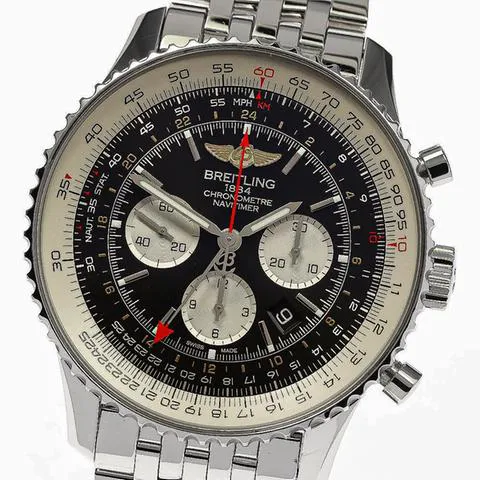 Breitling Navitimer AB044121/BD24/443A 48mm Stainless steel Black