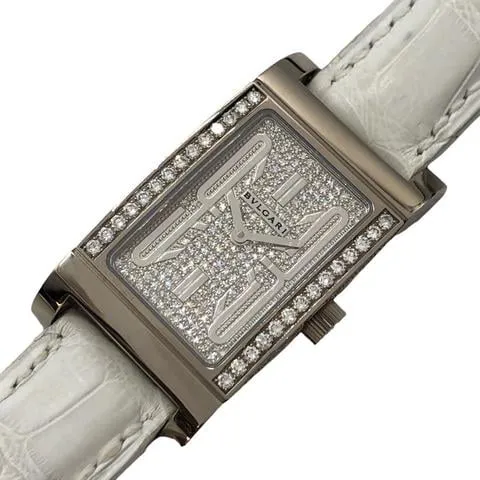 Bulgari Rettangolo RT W39 G 21mm Pave