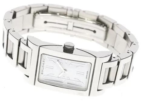 Bulgari Rettangolo RT39S 21mm Stainless steel White 1