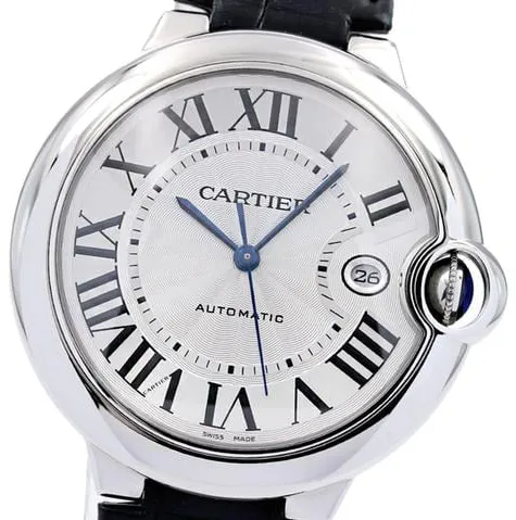 Cartier Ballon Bleu 42mm W69016Z4 42mm Stainless steel Silver