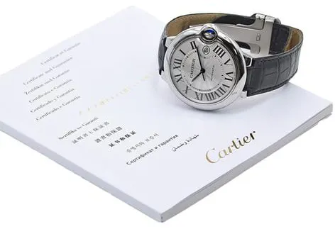 Cartier Ballon Bleu 42mm W69016Z4 42mm Stainless steel Silver 1