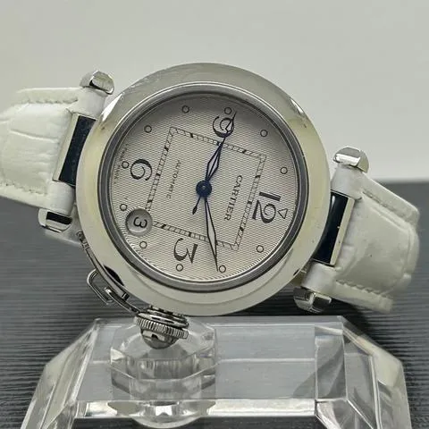 Cartier Pasha C 2324 35mm Stainless steel White 2