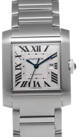 Cartier Tank Française WSTA0067 30.5mm Stainless steel Silver