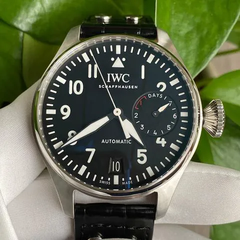 IWC Big Pilot IW501001 46.2mm Stainless steel Black