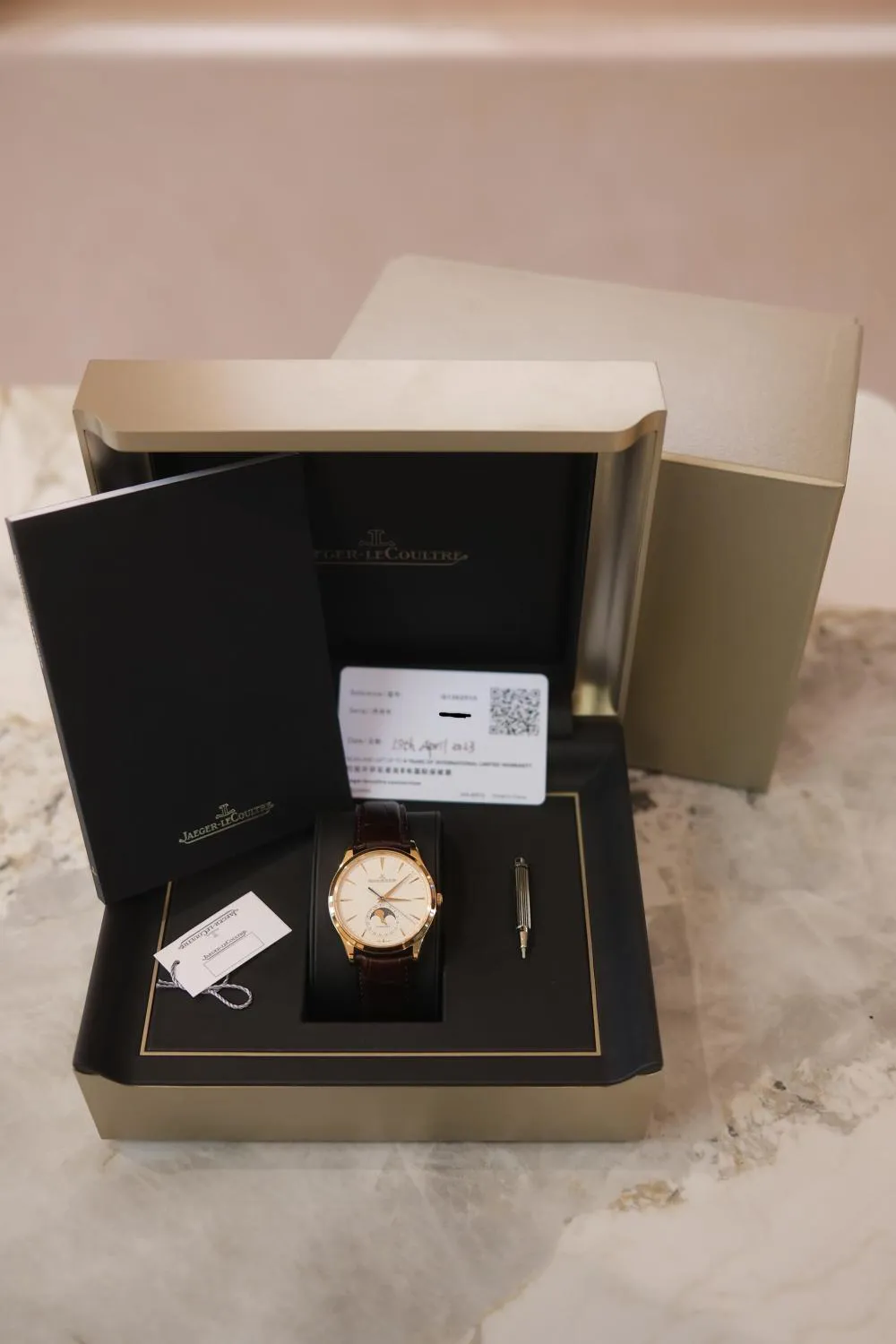 Jaeger-LeCoultre Master Ultra Thin Q1362510 39mm 18k rose gold White 3