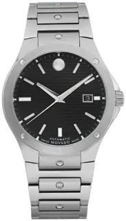 Movado 0607551 Stainless steel Black