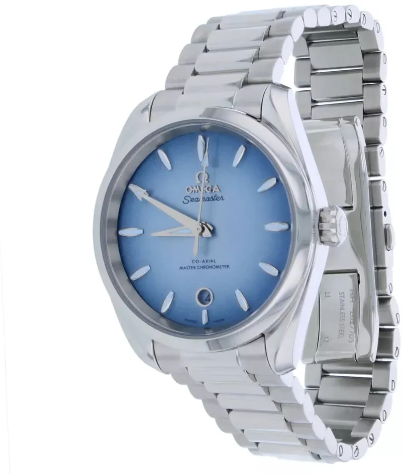 Omega Aqua Terra 150M 220.10.38.20.03.004 38mm Stainless steel Blue