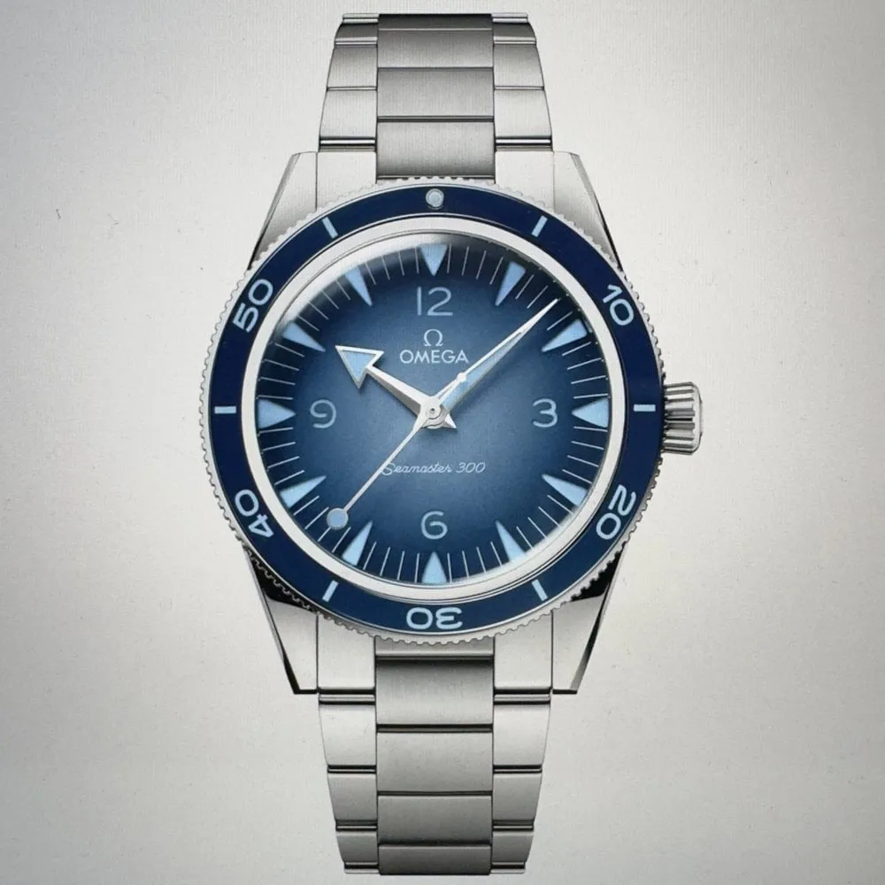 Omega Seamaster Diver 300M 234.30.41.21.03.002 41mm Stainless steel Blue