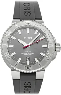 Oris Aquis 01 733 7730 4153-07 4 24 63EB Stainless steel Gray