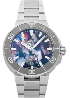 Oris Aquis Date 01 733 7766 4150-Set Stainless steel Multi-colored