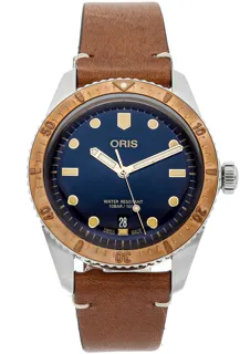 Oris Divers Sixty Five 01 733 7707 4355-07 5 20 45 Bronze and Stainless steel Blue