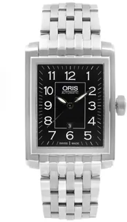 Oris Rectangular 01 561 7692 4061-07 8 18 20 25mm Stainless steel Silver