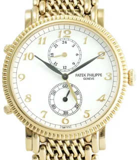 Patek Philippe Travel Time 5034/1J-001 34mm Yellow gold White