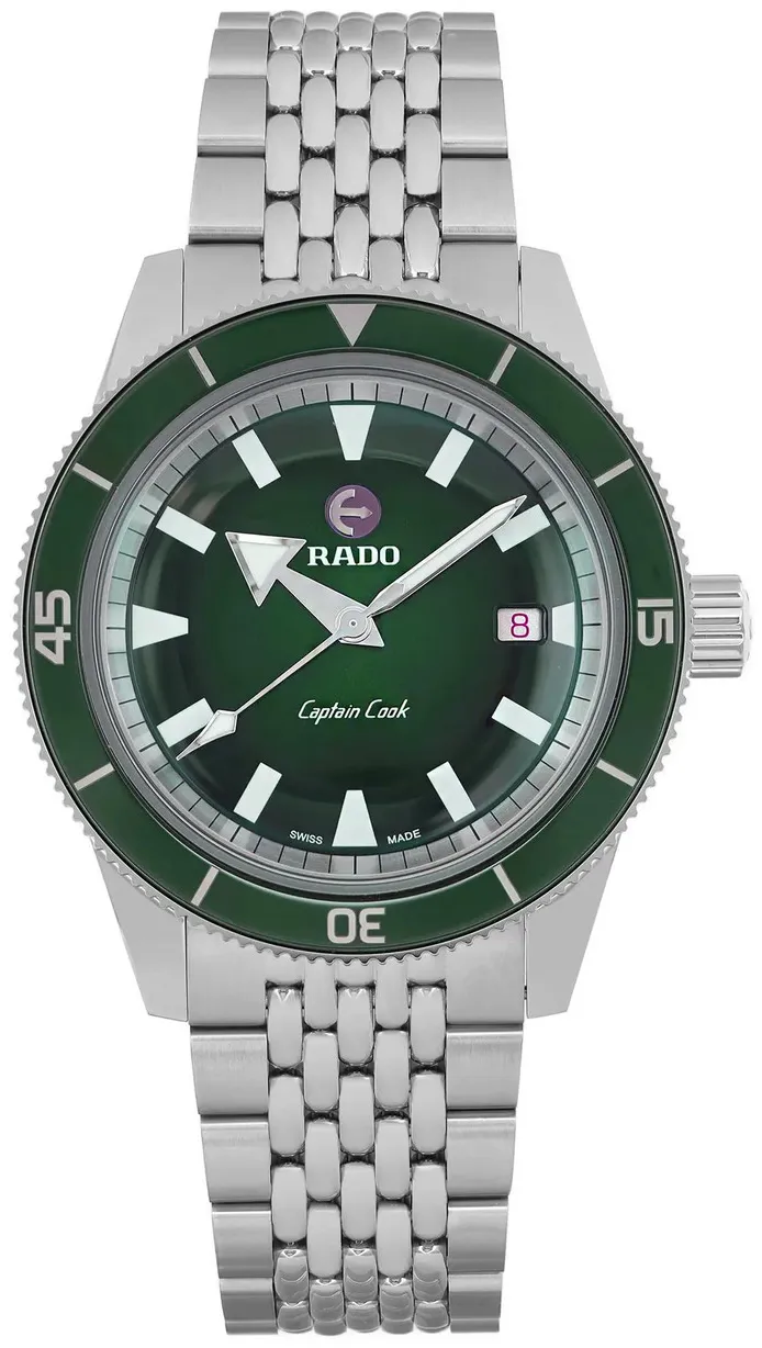 Rado Captain Cook R32505313 40mm Stainless steel Green