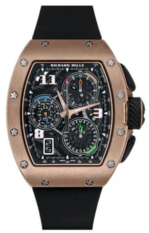 Richard Mille RM72-01 38.5mm Rose gold Black