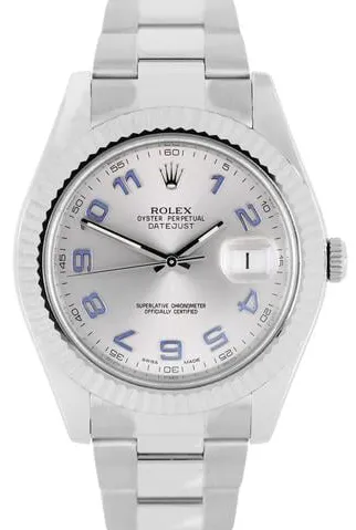 Rolex Datejust II 116334 41mm Stainless steel Silver