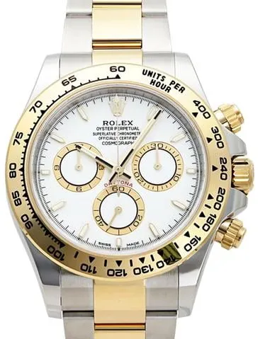 Rolex Daytona 126503 40mm Yellow gold and Stainless steel White