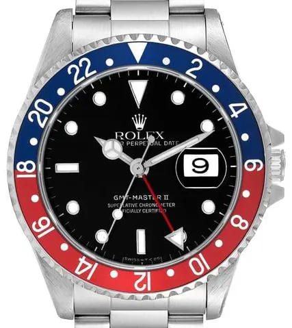 Rolex GMT-Master II 16710 40mm Stainless steel Black