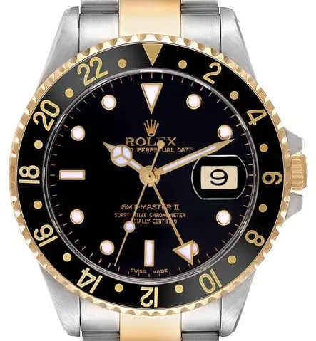 Rolex GMT-Master II 16713 40mm Stainless steel Black