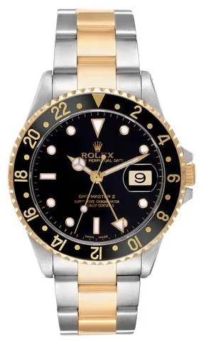 Rolex GMT-Master II 16713 40mm Stainless steel Black 2