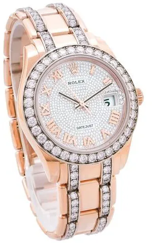 Rolex Pearlmaster 86285DRPM 39mm Rose gold 2