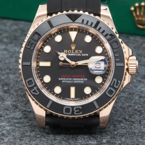 Rolex Yacht-Master 40 116655 40mm Rose gold Black