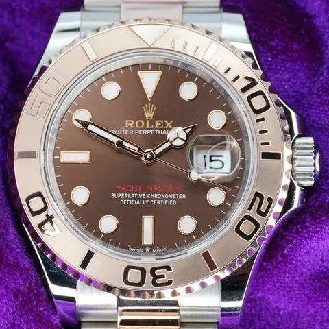 Rolex Yacht-Master 40 126621 40mm Yellow gold and Stainless steel Brown