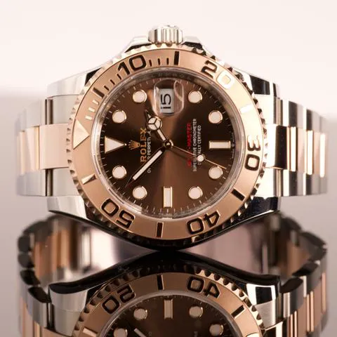 Rolex Yacht-Master 40 126621 40mm Yellow gold and Stainless steel Brown 3