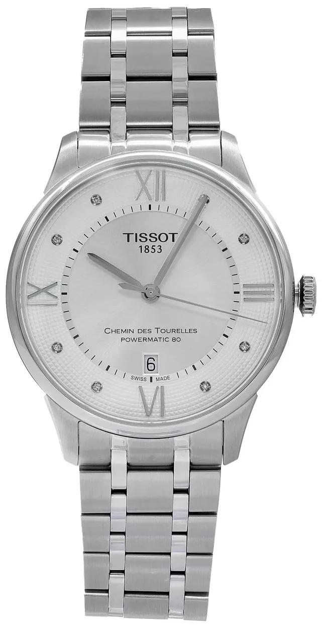 Tissot Chemin Des Tourelles T099.407.11.033.00 42mm Stainless steel Silver