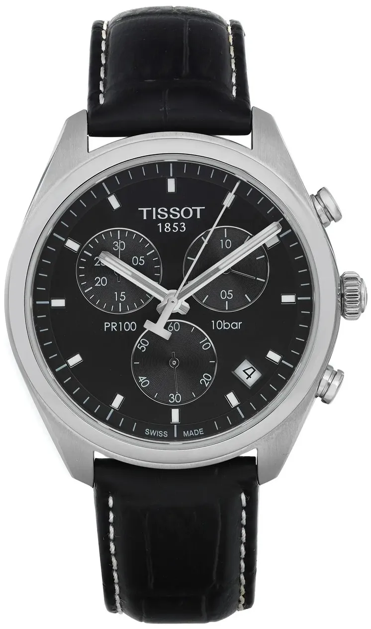 Tissot PR 100 T101.417.16.051.00 41mm Stainless steel Black